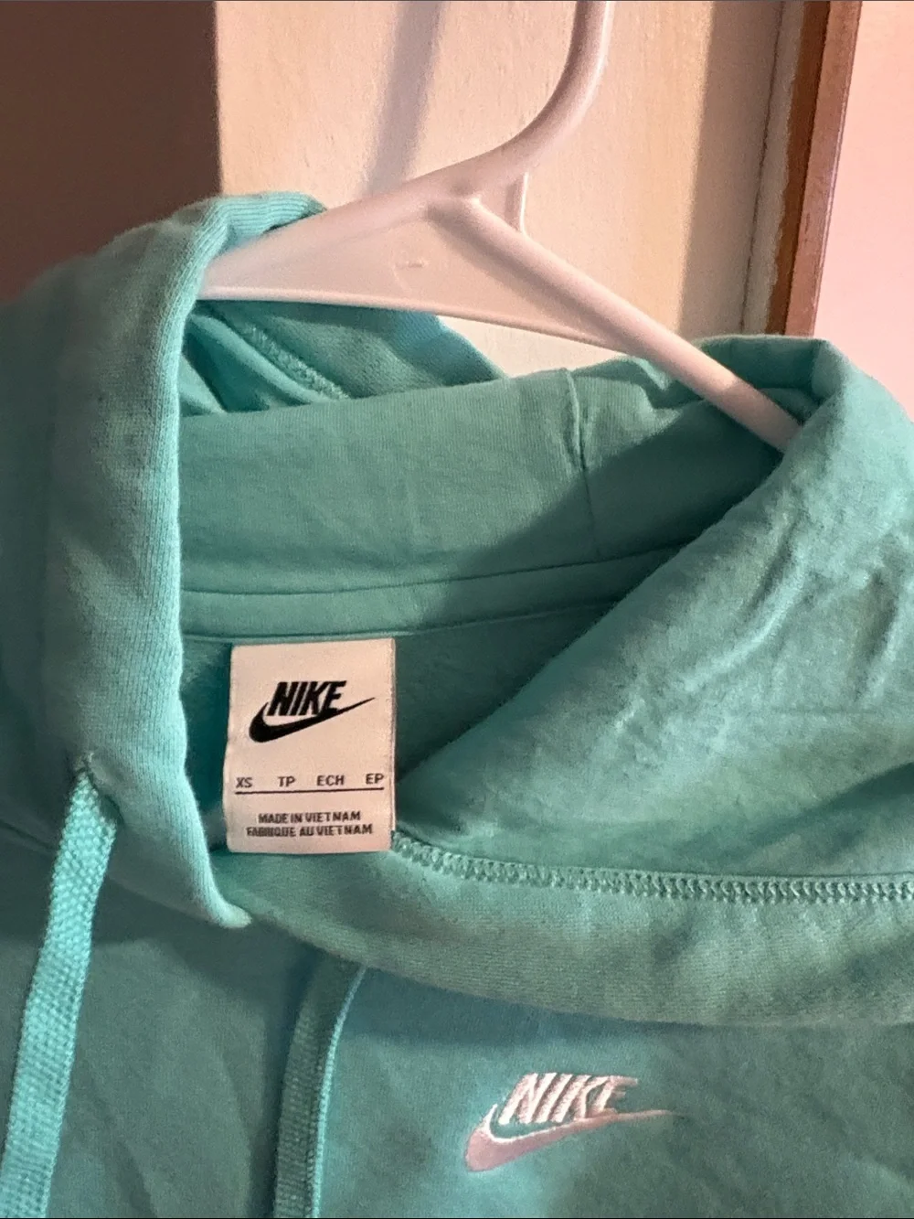 Nike Mint Teal Pullover Hoodie
